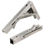 pressed and assembled stainless steel shelving angle bracket assembly, production vietnam small